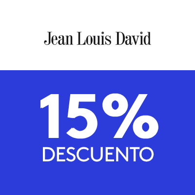 15% de descuento en Jean Louis David