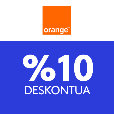%10eko deskontua Orange