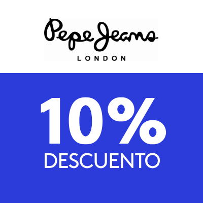 10% de descuento en Pepe Jeans