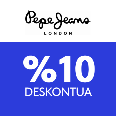 %10eko deskontua Pepe Jeans