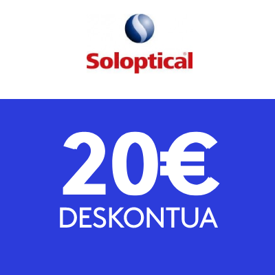 20€-ko deskontua Soloptical