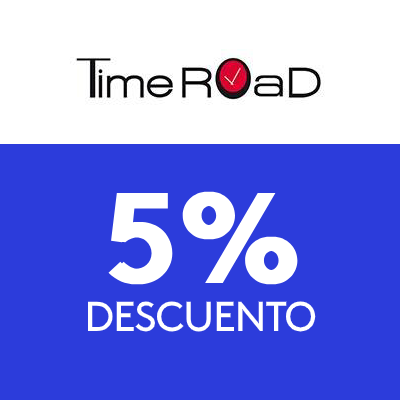 5% de descuento en Time Road