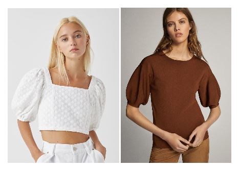 Mangas abullonadas Pull & Bear, Massimo Dutti 