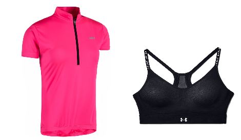 Ropa para bicicleta DTB, Forum Sport, Under Armour 