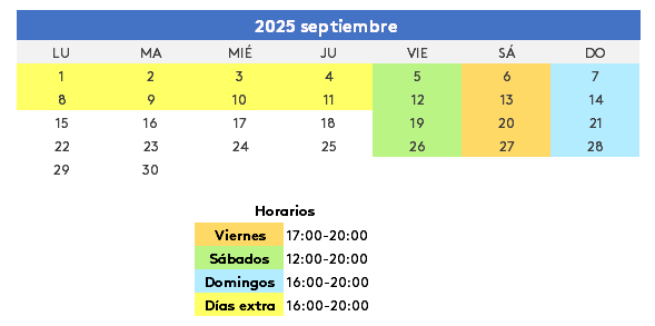 Calendario Txiki Urbil