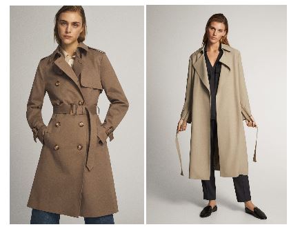 Gabardina Massimo Dutti