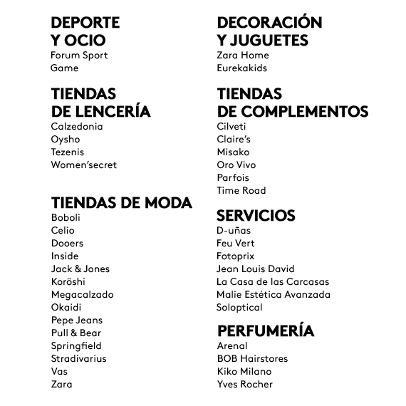 Locales para canjear los UrbilBonos