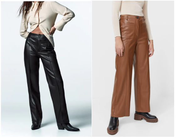 Pantalones de cuero ¿Con qué combinarlos?