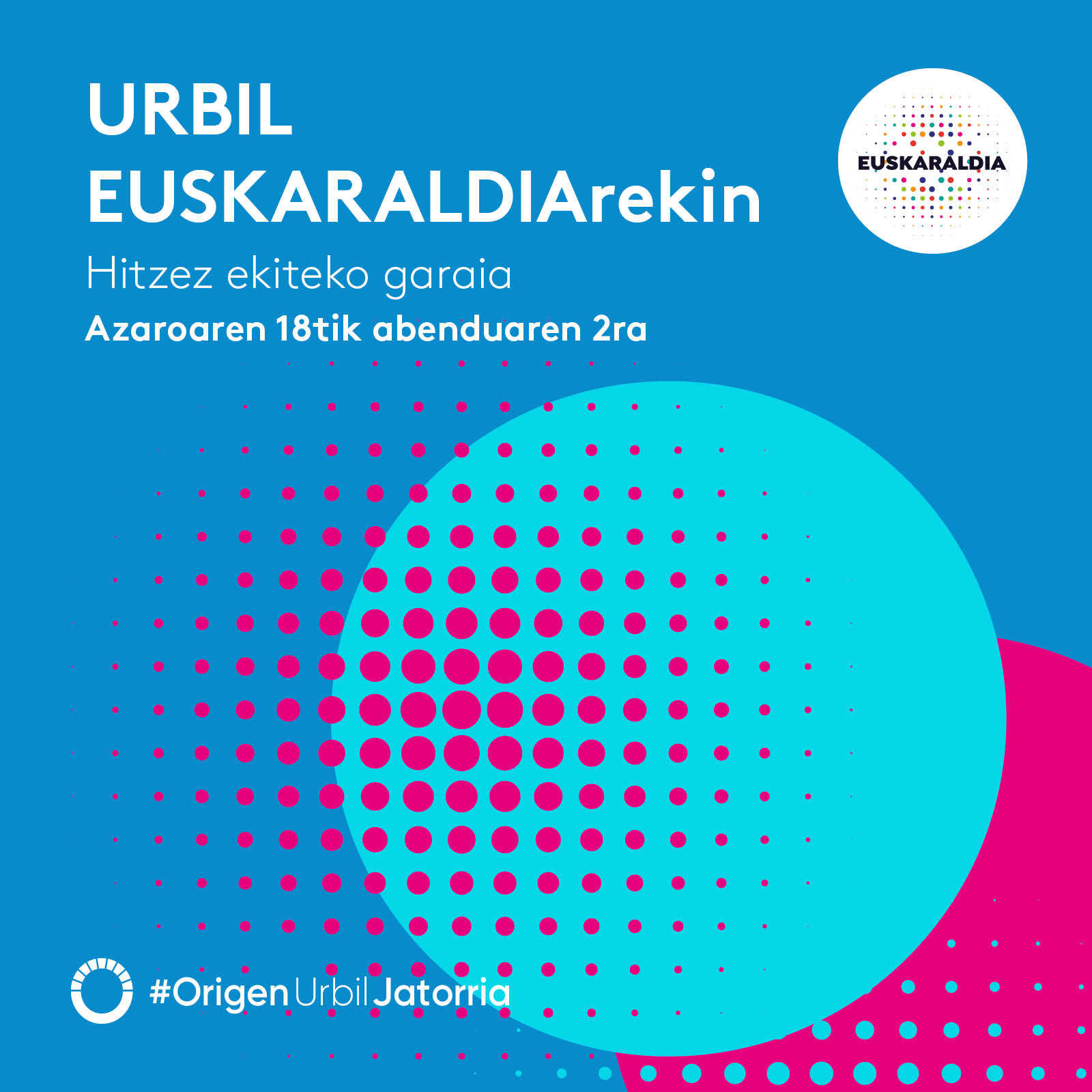 Urbil Euskaraldiarekin