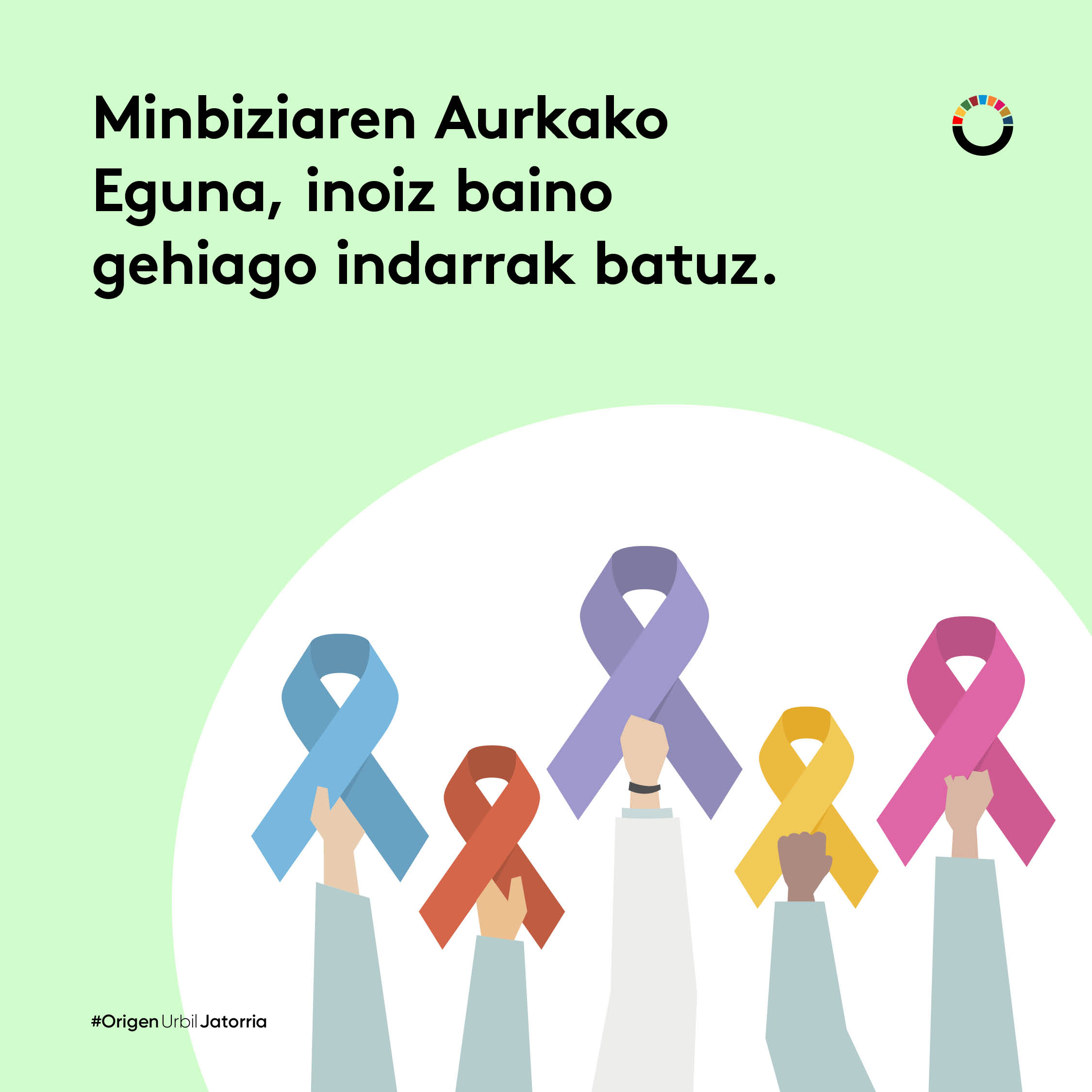 Minbiziaren aurkako Nazioarteko Eguna Urbilen