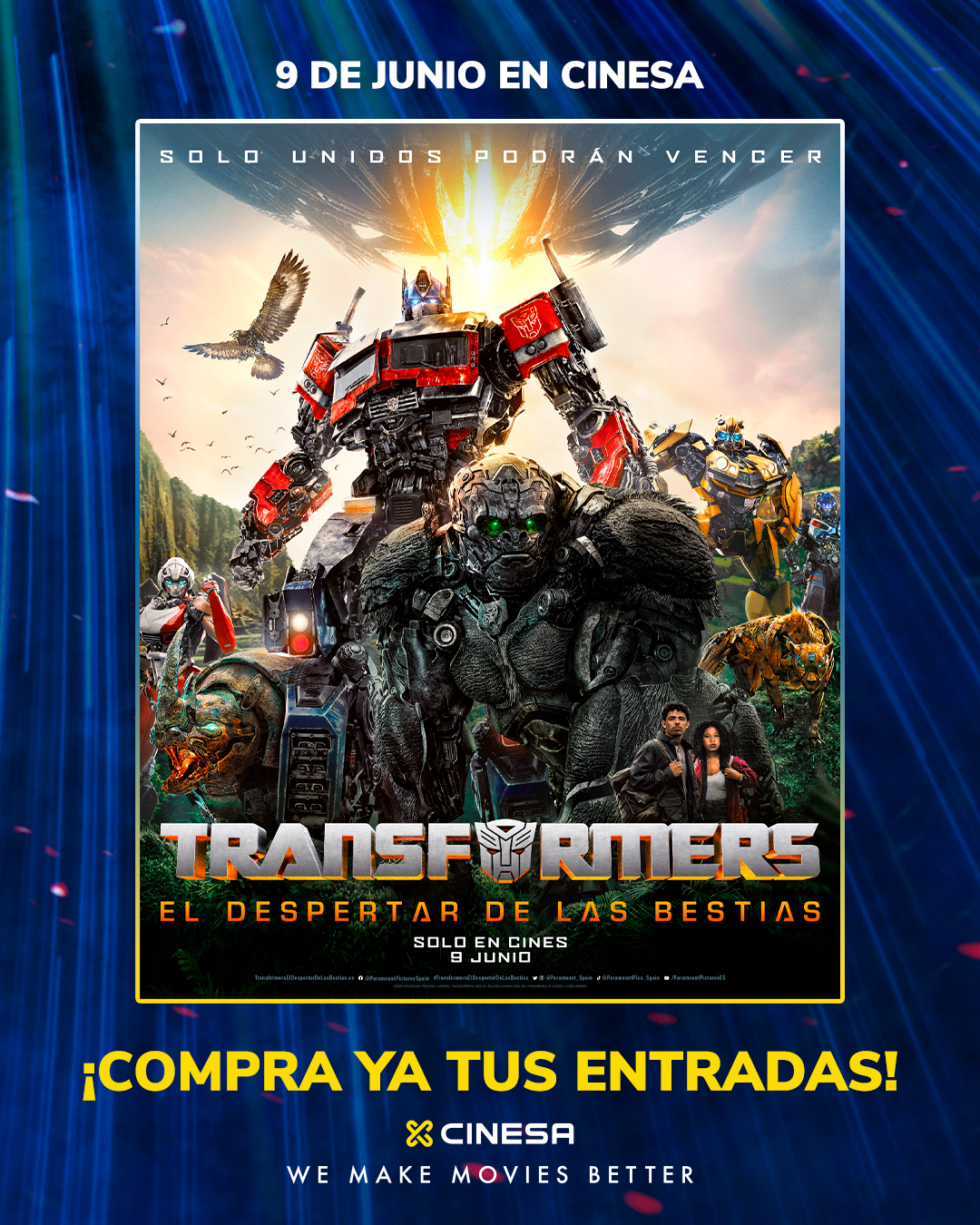 Transformers: venta anticipada