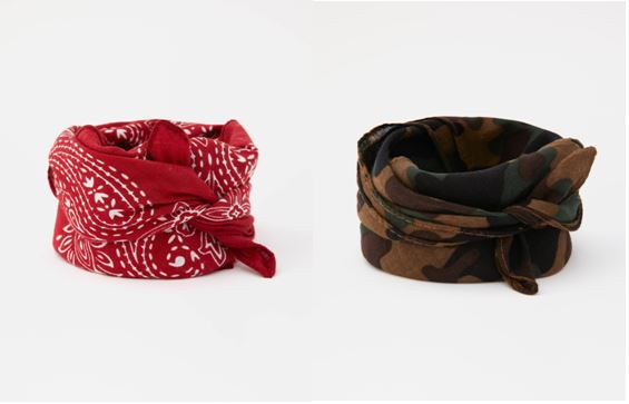 Accesorios para hombre bandana