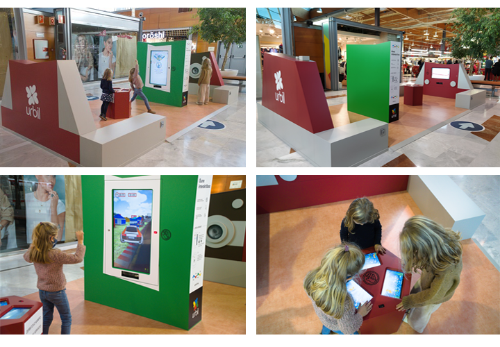 Área interactiva infantil