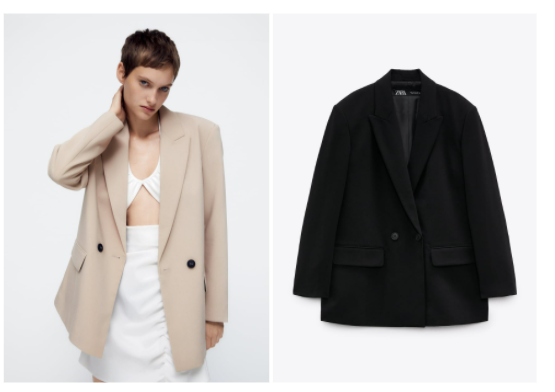 Blazer oversize para mujer