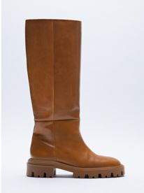 Botas marrones altas para mujer