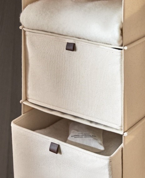 Cajas tela zara home