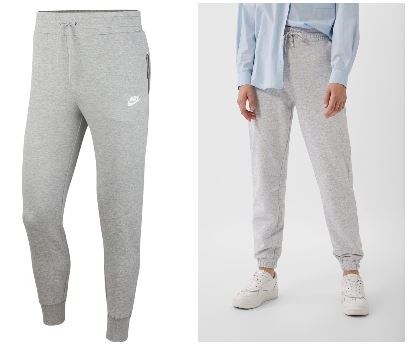 Pantalón chándal mujer gris