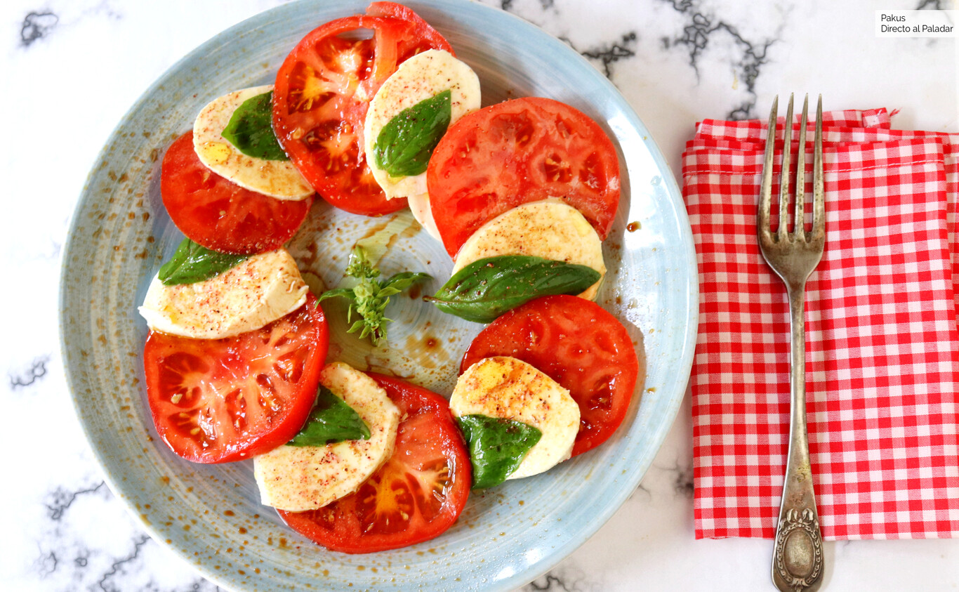 Ensalada caprese