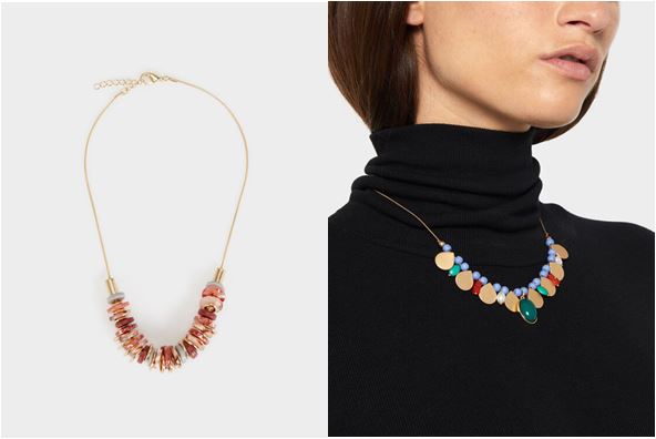 Colgantes multicolor, joyas para mujer