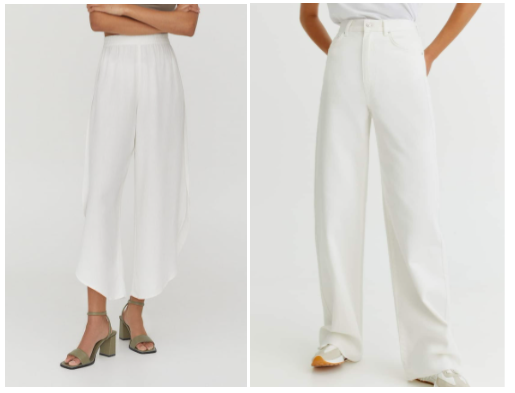 Cómo combinar pantalones blancos? Blog de Moda Urbil