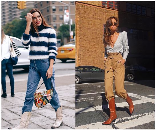 Look pantalones por dentro de las botas