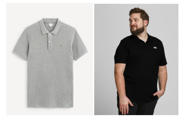 Polo de manga corta para hombre