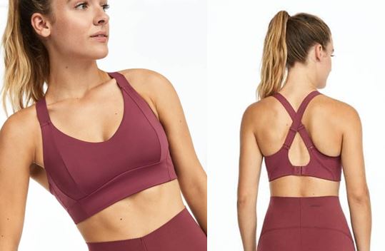 Ropa interior deportiva de colores para mujer