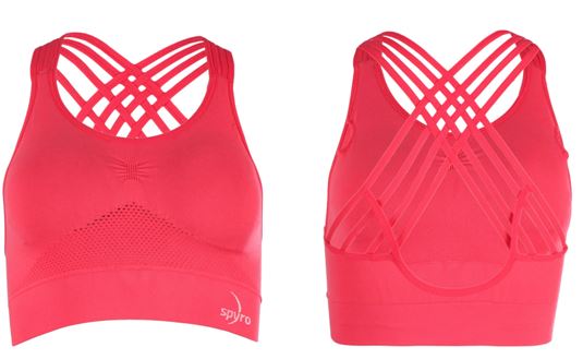 Ropa interior deportiva rosa para mujer