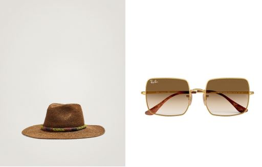sombrero-marron-gafas-rayban