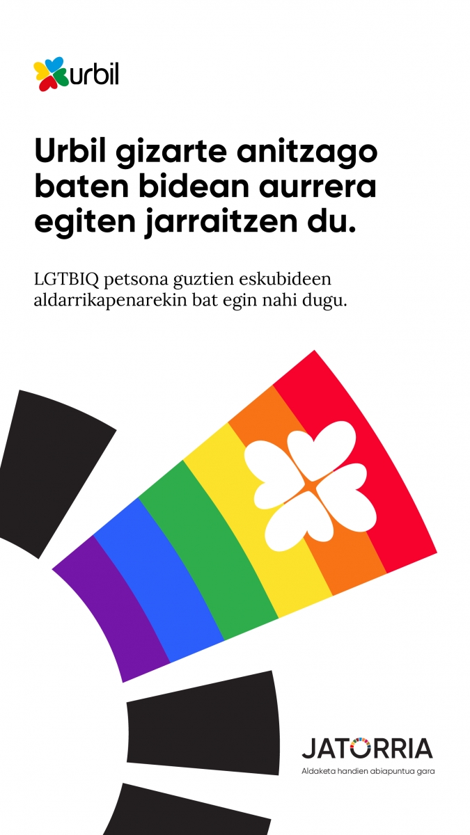 Urbilek gizarte anitzago baten bidean aurrera egiten jarraitzen du