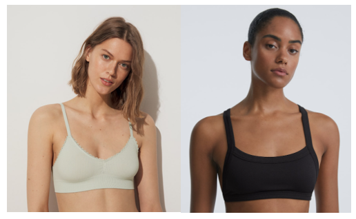 sujetador seamless oysho