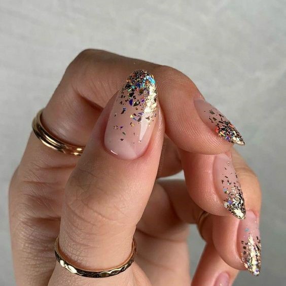 uñas-glitter