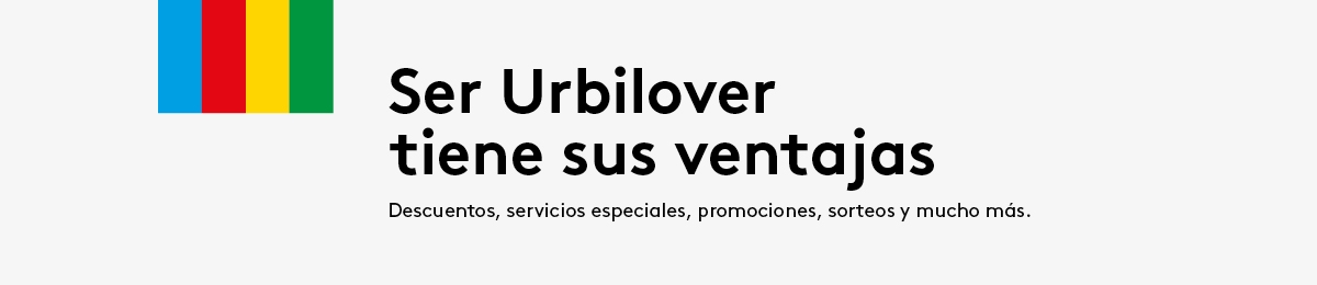 Ser Urbilover tiene sus ventajas