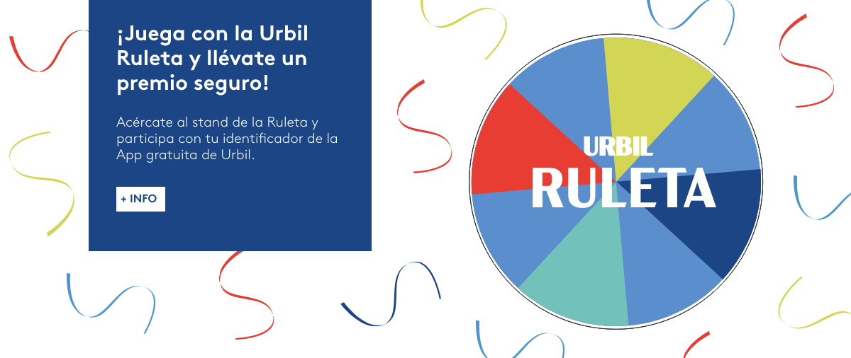 JUEGA A LA URBIL RULETA Y LLÉVATE UN PREMIO SEGURO