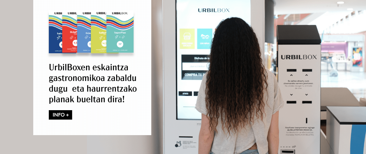 UrbilBox. Deskontua duten planak zuretzako edo oparitzeko.
