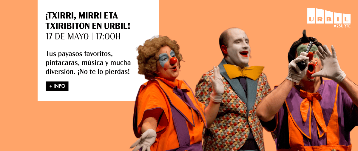 Txirri,Mirri eta Txiribiton en Urbil