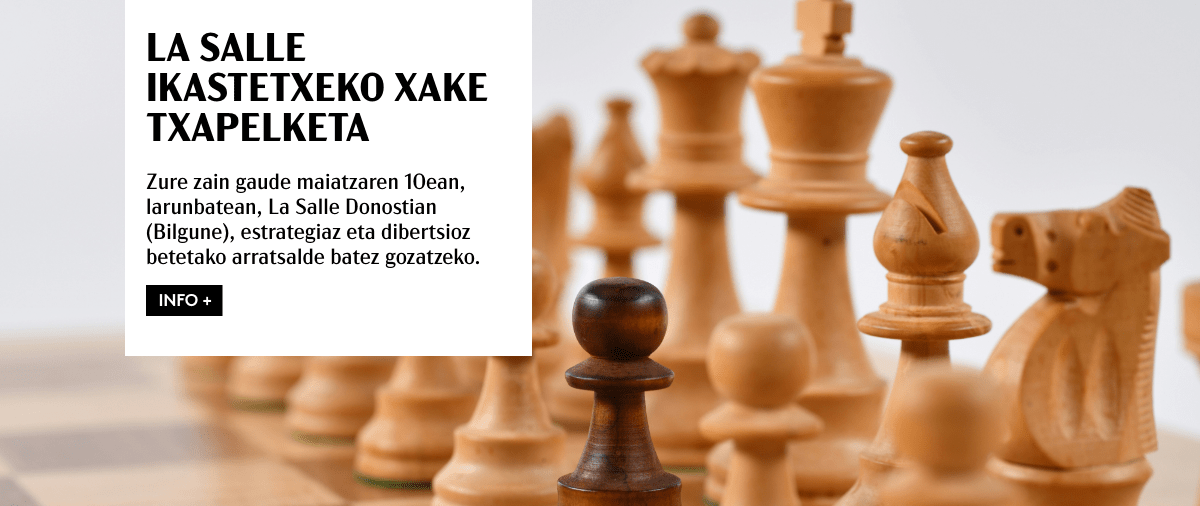 URBILEK LA SALLE IKASTETXEKO XAKE TXAPELKETA BABESTEN DU