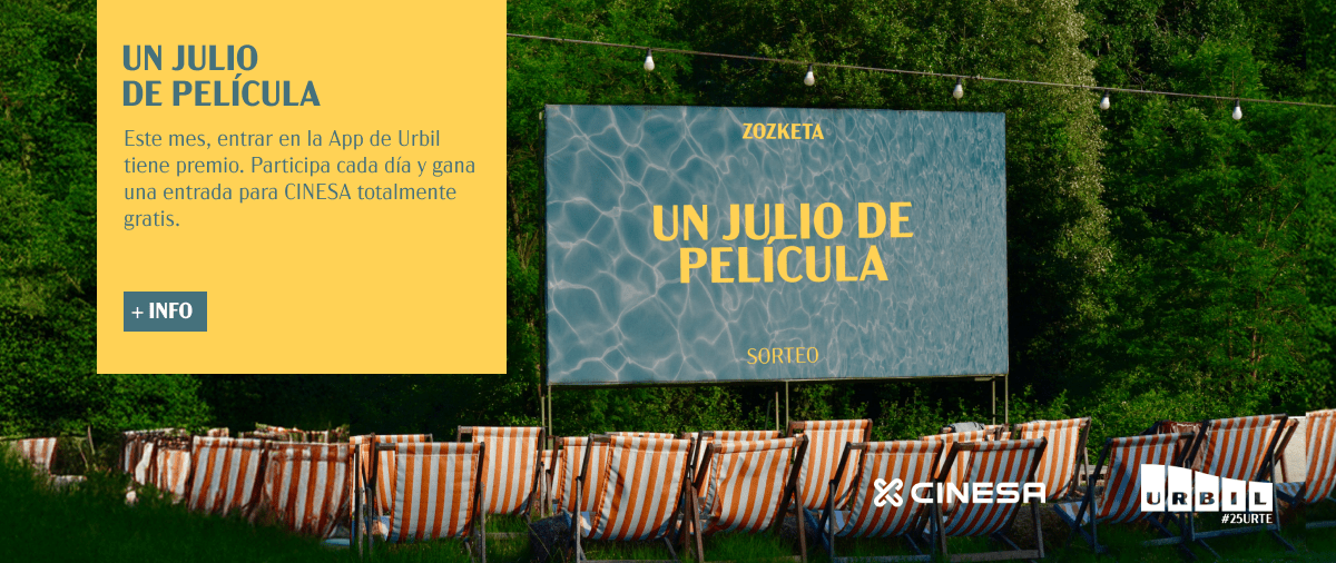 UN JULIO DE PELÍCULA: ¡SORTEAMOS UNA ENTRADA DE CINE CADA DÍA! 