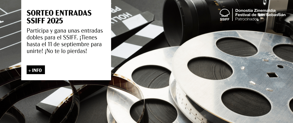 SORTEO DE ENTRADAS DOBLES PARA EL FESTIVAL DE CINE DE SAN SEBASTIÁN