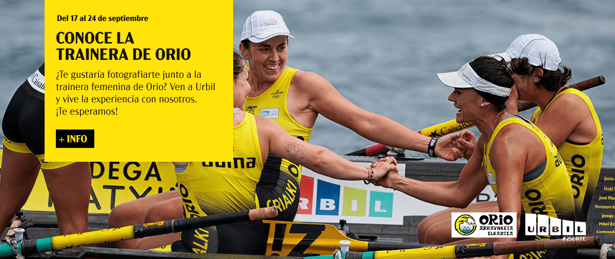 LA TRAINERA FEMENINA DE ORIO EN URBIL