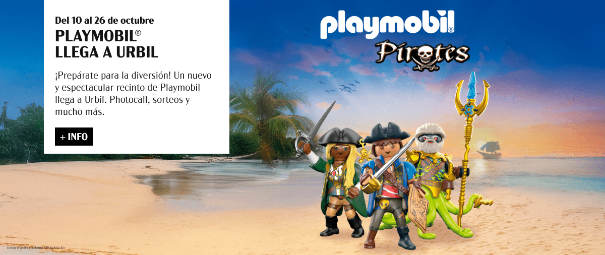 VIVE LA AVENTURA PIRATA DE PLAYMOBIL EN URBIL