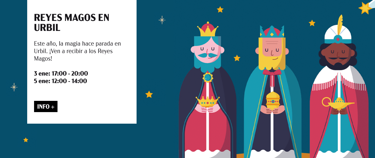 ¡LOS REYES MAGOS Y SUS PAJES VISITAN URBIL! 