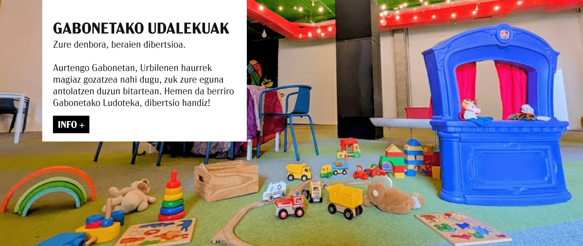 Gabonetako Ludoteca TXISPUM-en eskutik