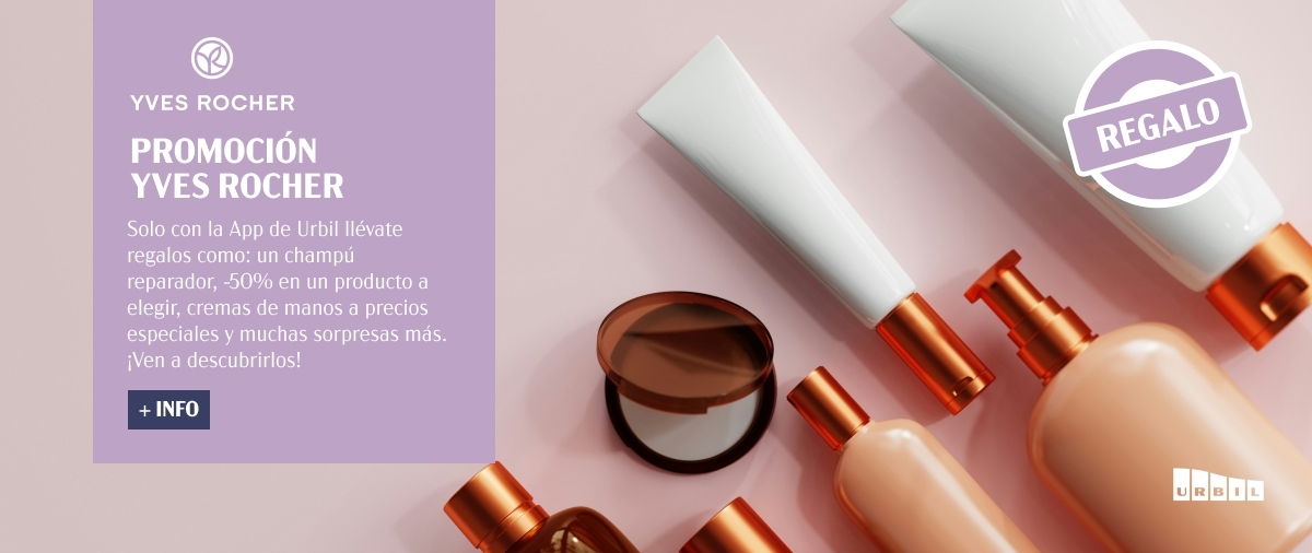 REGALO Y DESCUENTOS EN YVES ROCHER CON LA APP DE URBIL