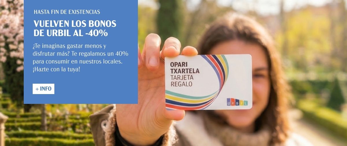 ADQUIERE TU URBIL BONO CON EL 40% DE DESCUENTO PARA CONSUMIR EN URBIL
