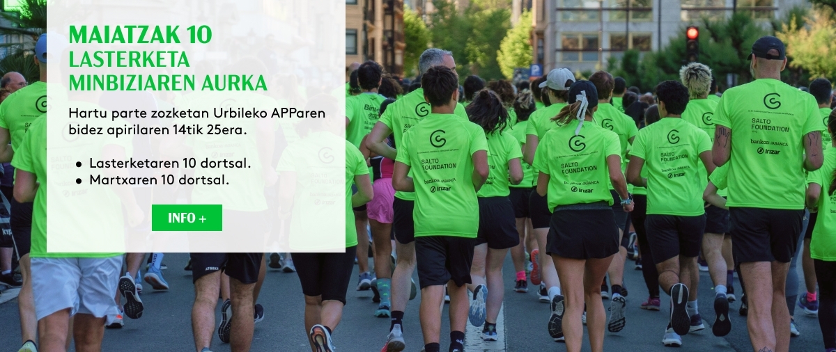 DONOSTIAKO MINBIZIAREN AURKAKO LASTERKETA ETA MARTXARAKO DORTSALEN ZOZKETA 