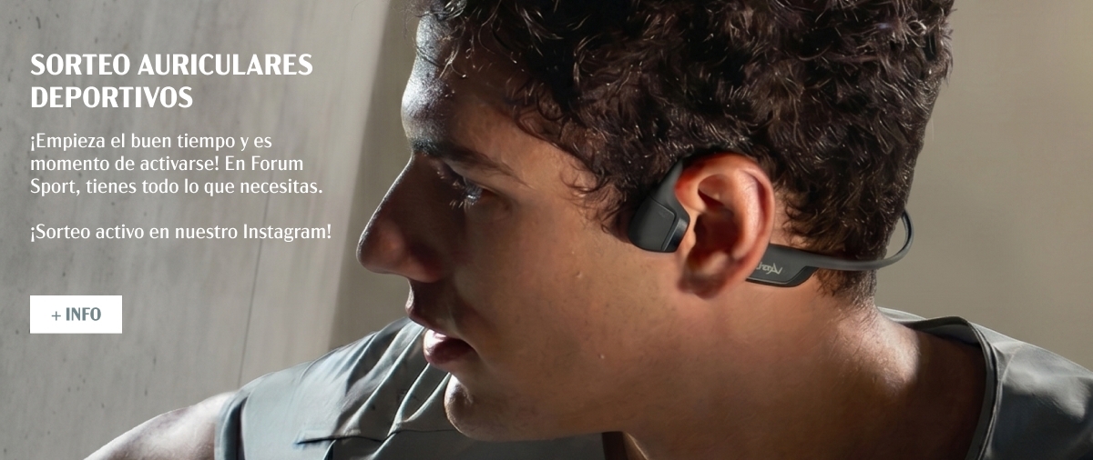SORTEO DE AURICULARES DEPORTIVOS DE FORUM SPORT 
