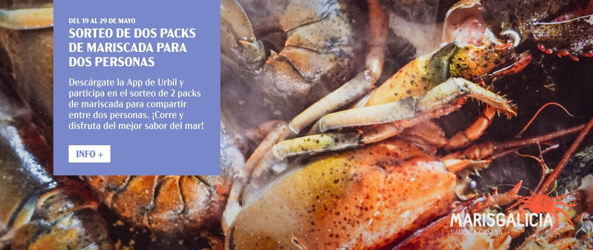 SORTEO DE DOS PACKS DE MARISCADA PARA DOS PERSONAS EN MARISGALICIA