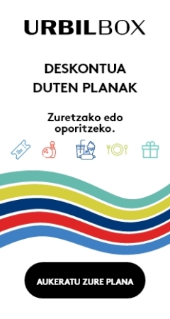 UrbilBox. Deskontua duten planak zuretzako edo oparitzeko. 