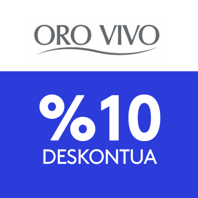 %10-eko deskontua Oro Vivo-n